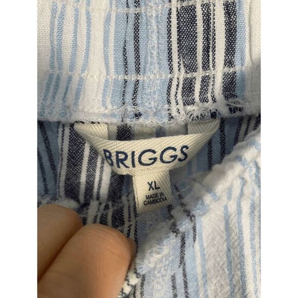 Briggs New York Striped Straight Leg Pants - Picture 7 of 9